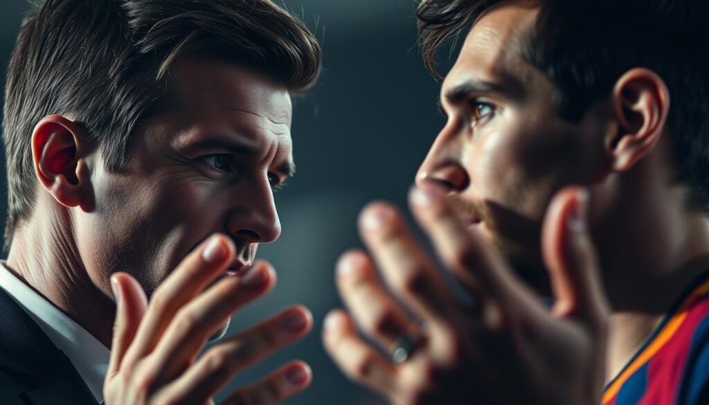 david beckham messi comments