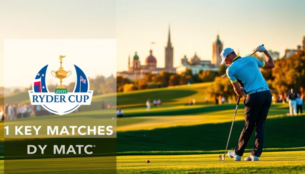 key matches ryder cup 2025