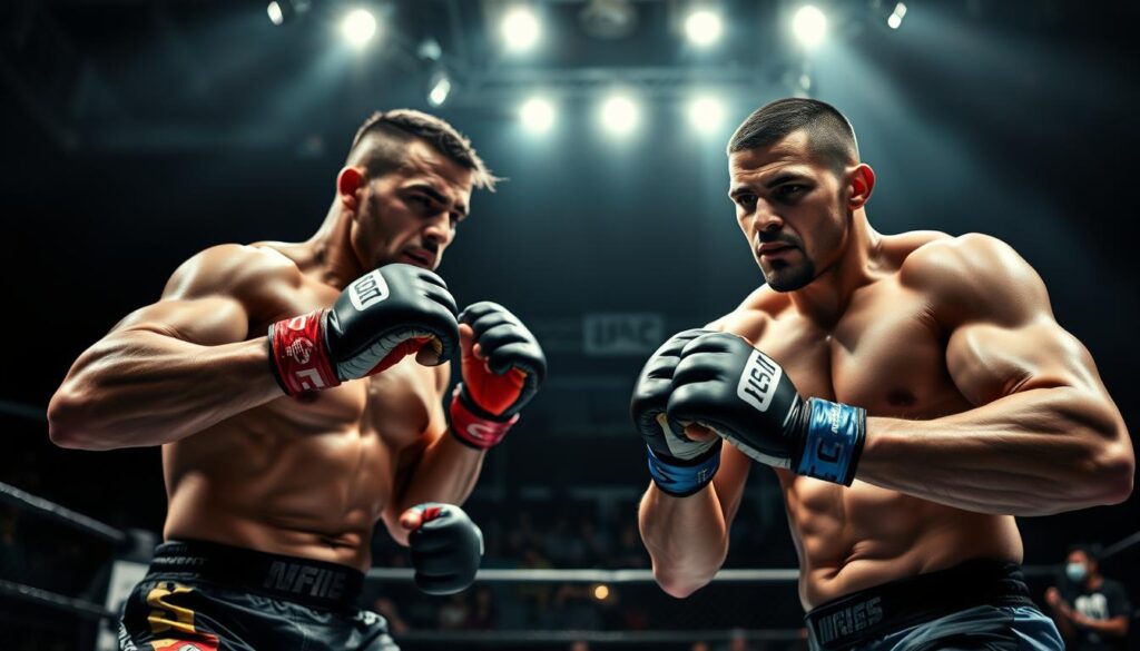 Comparative analysis of MMA fighters