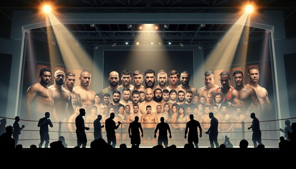 MMA divisions and contenders