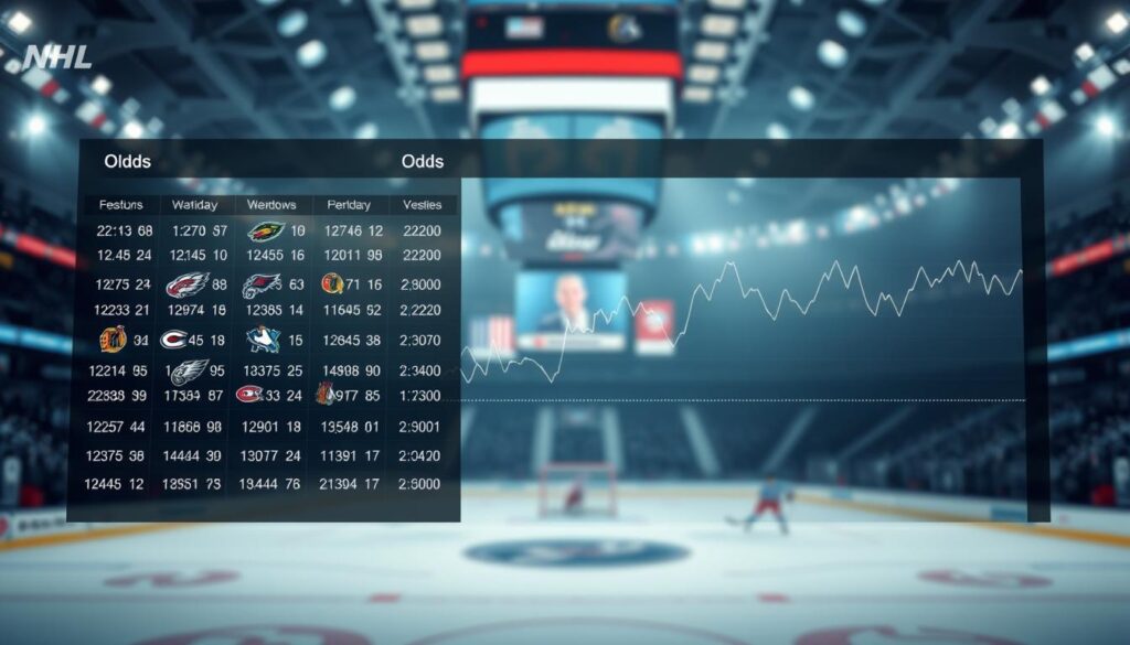 NHL betting odds comparison