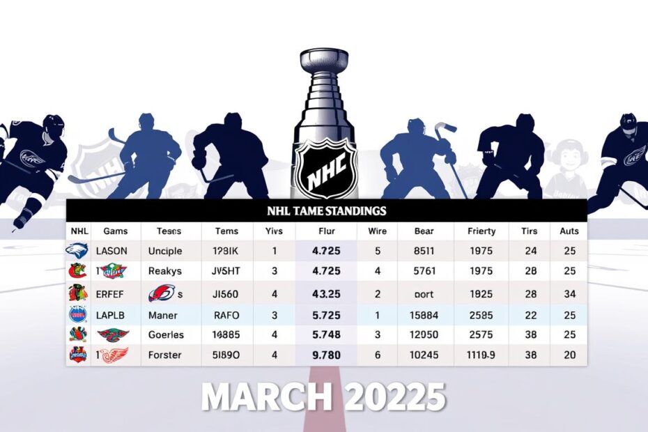 Nhl Power Rankings March 2025