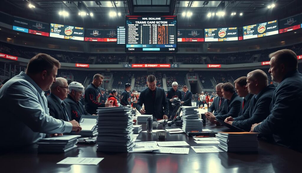 NHL trade deadline moves