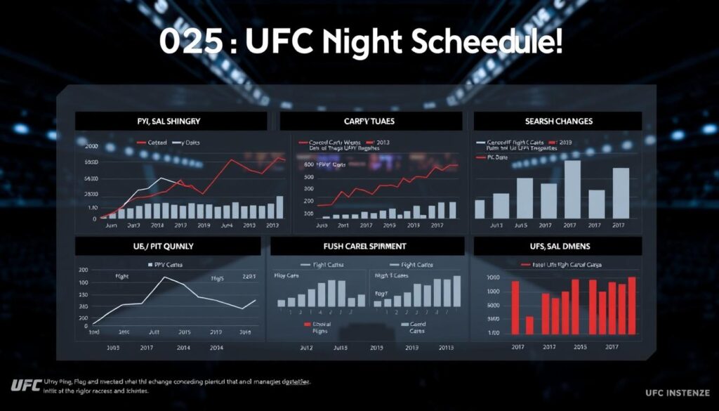 UFC night schedule trends